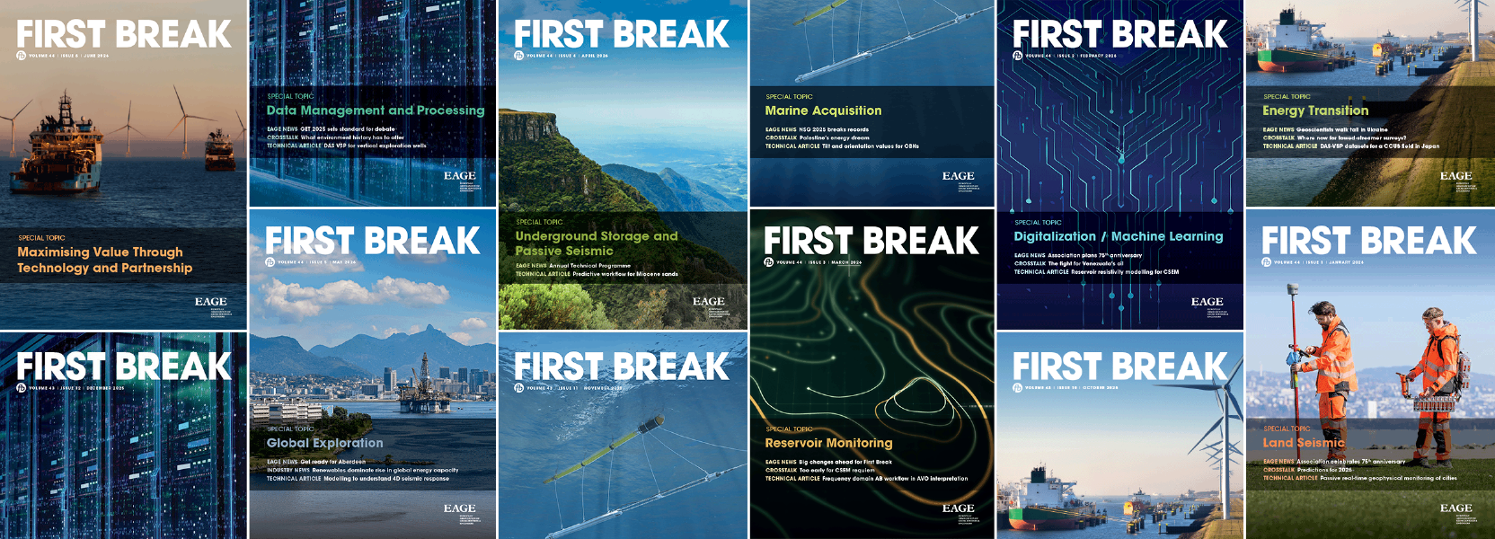 Welcome to First Break Online!