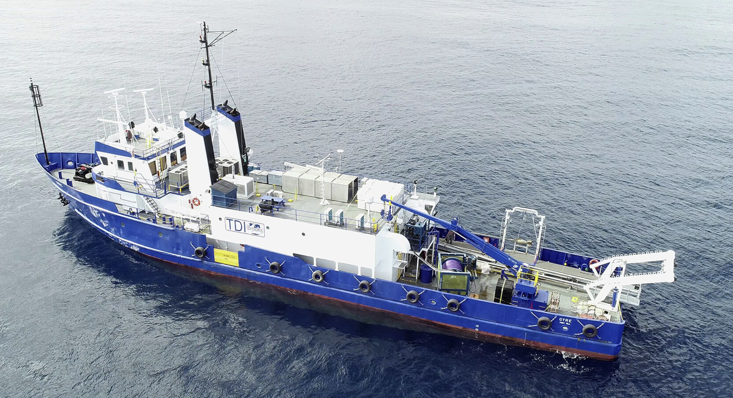 TDI-Brooks Begins Offshore Liberia Survey Campaign with R/V GYRE