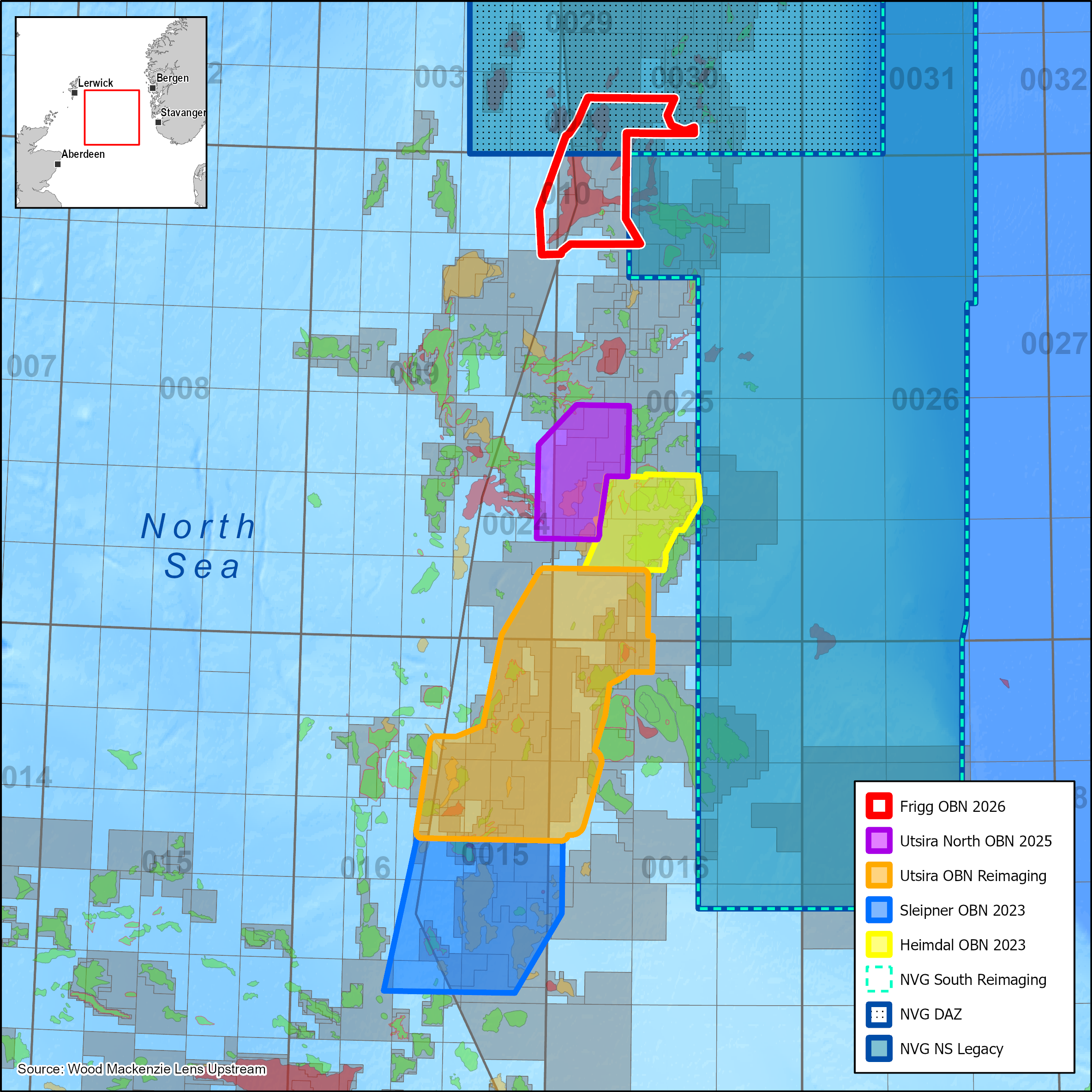 Viridien launches dense multi-client OBN survey across the Frigg area of the North Sea