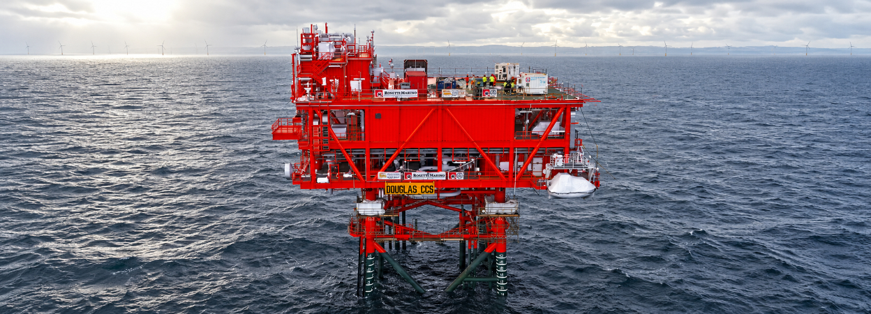 Liverpool Bay CCS installs offshore CO₂ hub as construction reaches halfway mark