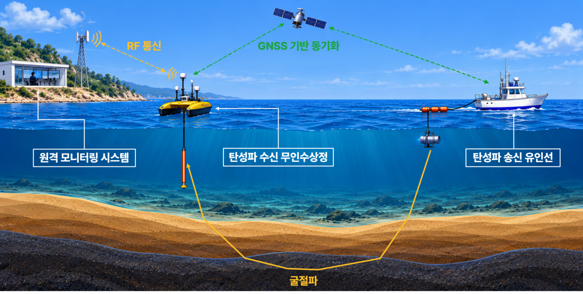 KIGAM demonstrates unmanned seismic surveying in shallow coastal waters