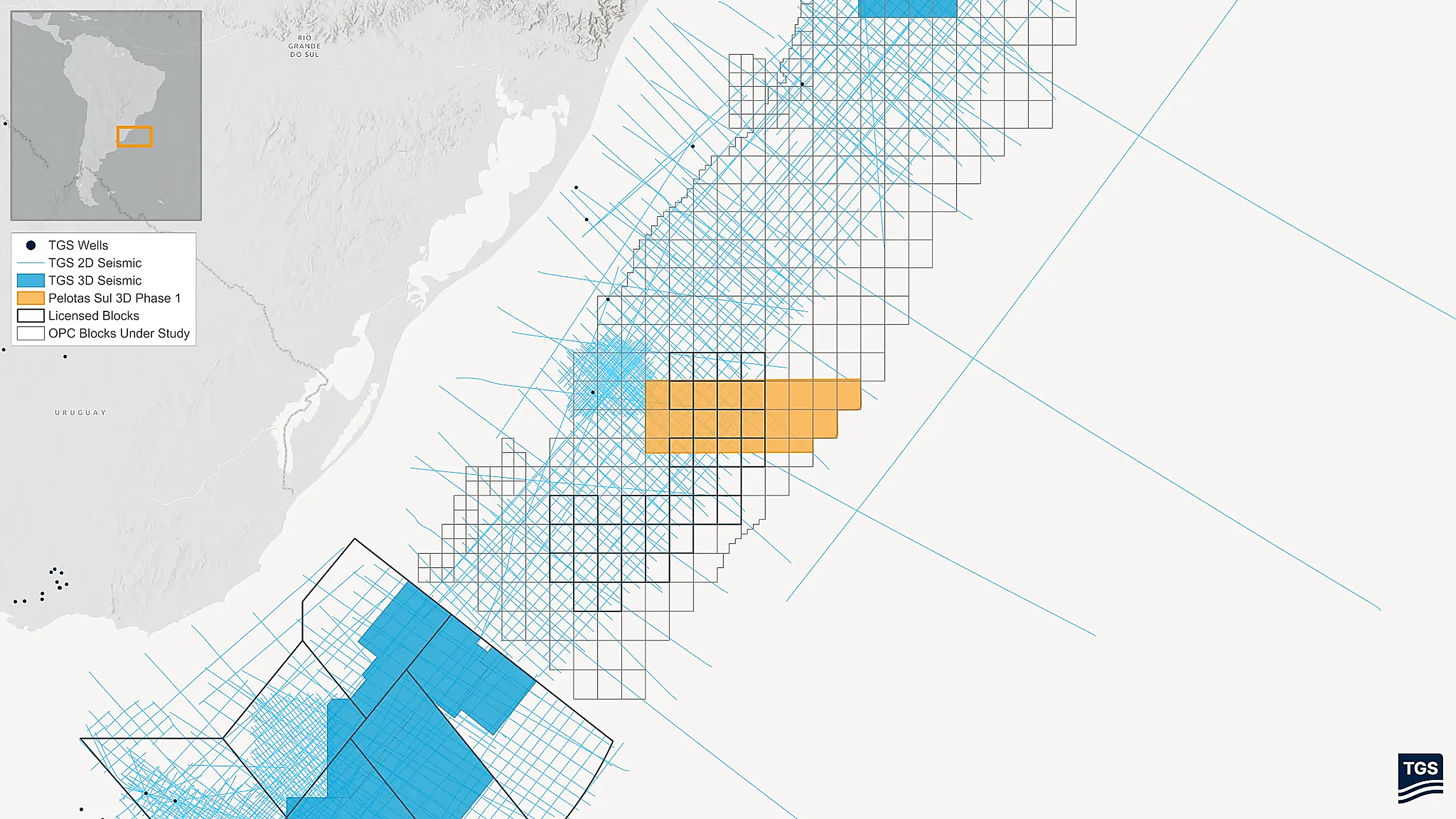 TGS and SLB Launch Pelotas Sul 3D Seismic Survey Offshore Brazil