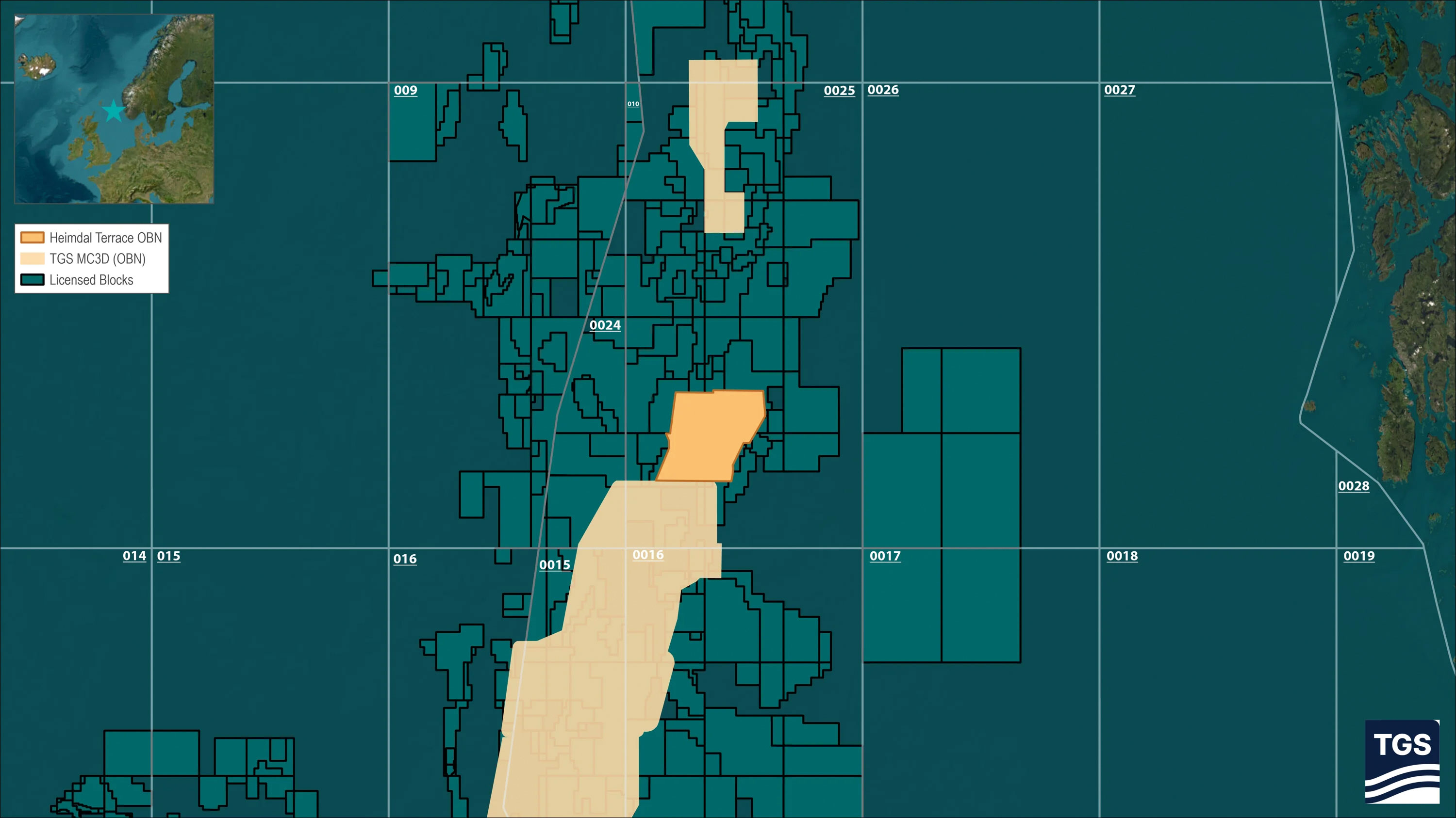 TGS and Viridien complete North Sea OBN project